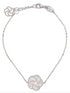 18kt white gold diamond bracelet